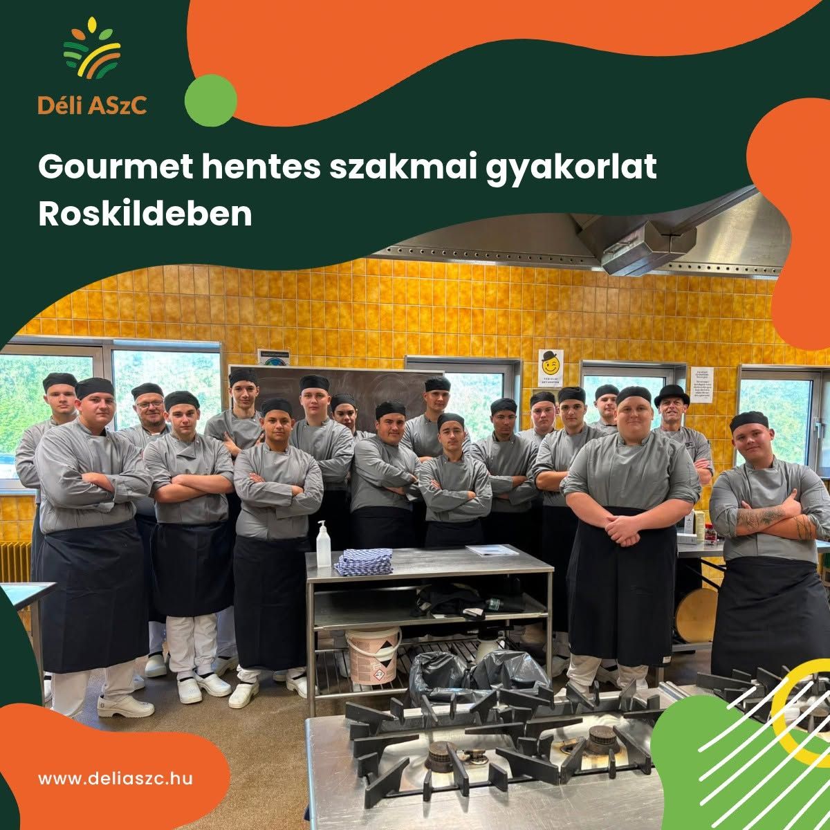 Háromhetes szakmai gyakorlaton vettek részt hentes tanulóink Dániában