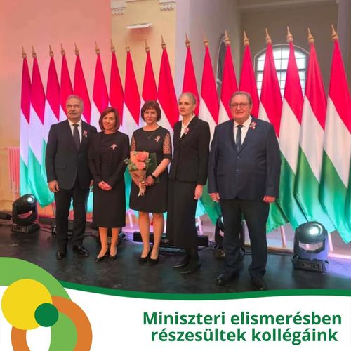 Miniszteri elismerésben részesültek kollégáink